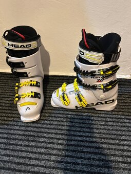 Dětské lyže 130 cm a lyžařské boty - 5