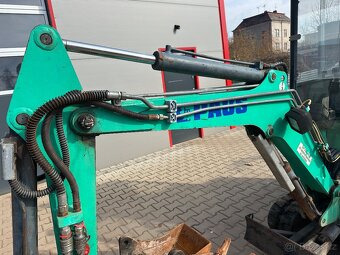 Minibagr 1,5T německé značky Paus + 3x lžíce - 5