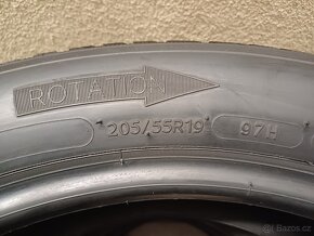 ZIMNÍ pneu Michelin 205/55/r19 4ks - 5