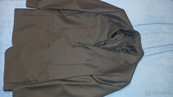 oblek 188/52, tmavý, barva plechová - 5