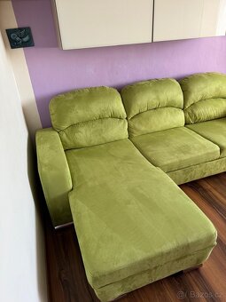 Rohová sedací souprava s úložným prostorem - 5
