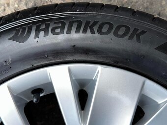 Original ALU kolo VW 16" 6,5J ET50 letní pneu 205/55/R16 - 5
