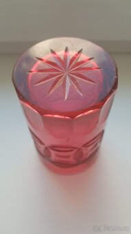 starožitná sklenice - Biedermeier - 5