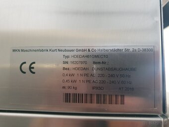 Konvektomat MKN 6GN s digestoří - 5