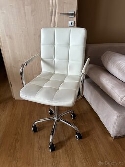 Kancelářské křeslo Halmar GONZO 2 bílá - 5