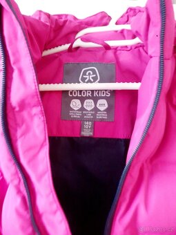 Zjmní lyžařská růžová bunda - 5