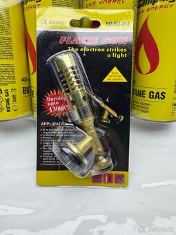 Mosazný hořák + 4x kartuš - 5