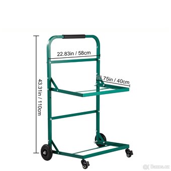 Ocelový vozík na koše, přepravky apod. - 5