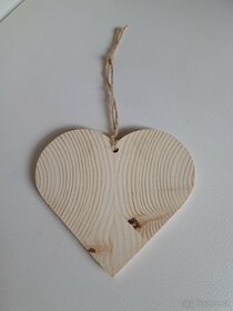 Dřevěné srdce pro zamilované - 5