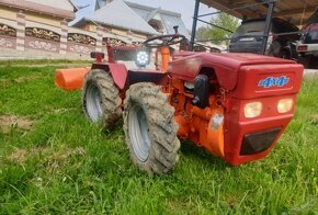 Kloubový traktor Pasquali 4x4 s frézou a vertikutátorem - 5