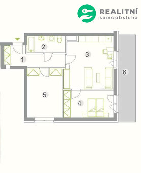 Prodej 3+1 Olomouc Křižíkova - 5