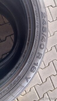 Prodám 2 x letní pneu Continental 245/40/18 - 5