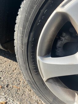 Alu 4x disky Volkswagen 15" + pneu (na dojezd) - 5