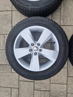 Zimní sada alu Škoda Scala/Kamiq 195/60 R16 - 5