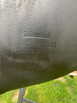 Kožené drezurni sedlo Euroriding Diamand - 5