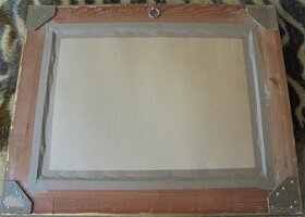 Josef LADA - VODNÍK a ŠTIKA 1952, roz.64x49cm - 5