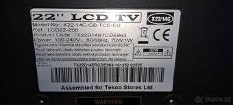 Televize zn. Technika, LCD, X22/14C s vestavěným DVD, levně - 5