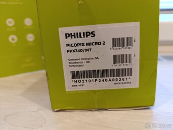 Projektor Philips PicoPix Micro 2 PPX340 - 5