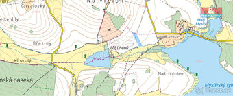 Prodej pole, 7612 m², Myslív - 5