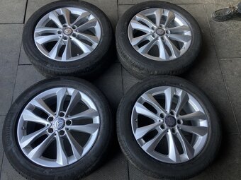 Alu MERCEDES W205 17" 5x112 letní CONTINENTAL 225/50R17 - 5