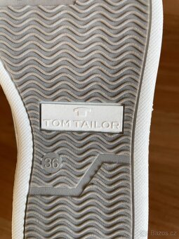 Modré dámské tenisky Tom Tailor 36 - 5