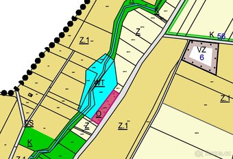 Zahrada u rybníka v Roštění - 1000m2 - 5