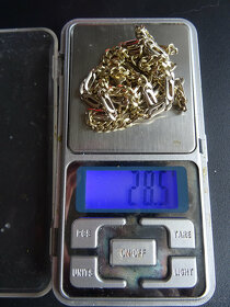 Zlatý řetízek 14kt zlato 585/1000 28,5g - 5