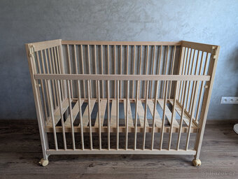 Postýlka s matrací - Scarlett Perta buk ECO 120 x 60 - 5