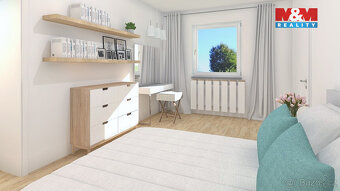 Pronájem bytu 3+1, 62 m², Most, ul. Lidická - 5