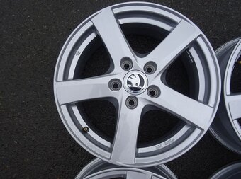 Alu disky na Škoda, 16", 5x112, ET 46, šířka 6,5J - 5