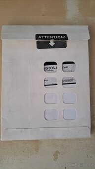 Historický software MS-DOS 5 na 5.25" disketách - 5