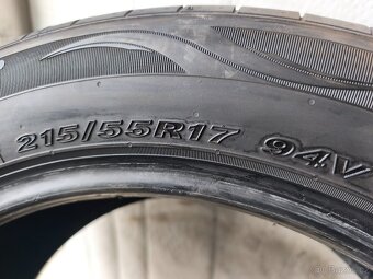 215/55 r17 letní pneumatiky Nexen 6,5-7mm - 5