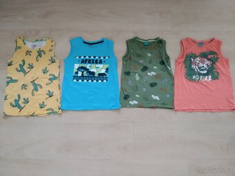 Letní oblečení na kluka vel.122/128 - 5
