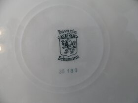 Dva porcelánové talíře BAVARIA SCHUMANN - 5