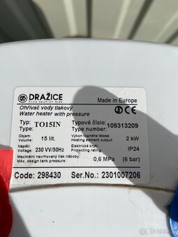 Bojler Dražice 15 litrů - 5