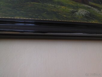 Veliký obraz Scenérie Alpy F. Hoffmann - 5