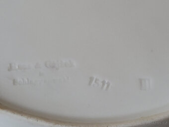 staré porcelánové talíře zn. Haas & Czjzek - 5