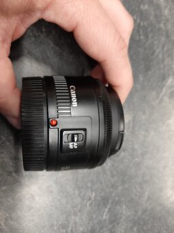 Objektiv Canon ef 50mm 1:1.8 52mm - 5
