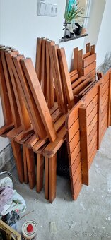 Robustní dřevěný zahradní nábytek - 5