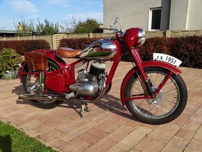 Jawa 250 Pérák, rok výroby 1951 - 5