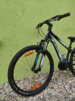 Značkové dětské kolo SPECIALIZED 24" (černá/modrá) - 5