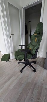 Kvalitní NOVÁ německá herní židle SYMINO,mnoho nastavení,sle - 5