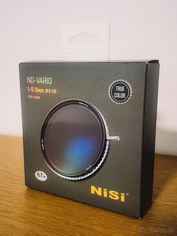 NiSi ND-Vario 1-5 Stops True Color 67 mm - 5