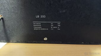 Hifi reprosoustava CLATRONIC LB 200 - 5
