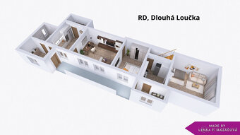 Prodej rodinného domu, pozemek 1316 m2, Dlouhá Loučka - Křiv - 5