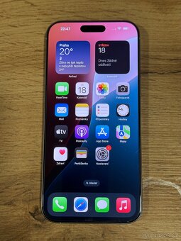Apple iPhone 16 Pro Max, 1 TB, bílý titan - 5