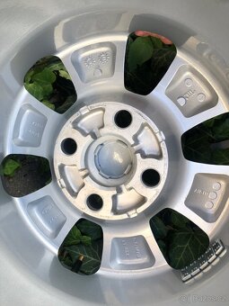 Originál Alu kola Ford 5.5x14" ET 37.5 s 6 paprsky - 5