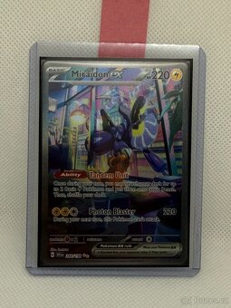 Pokémon karta Miraidon ex 244/198 – EX – ORIGINÁL - 5