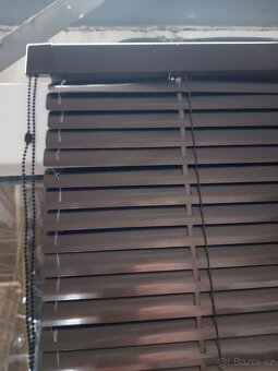 Žaluzie vnitřní hnědé nové - 5