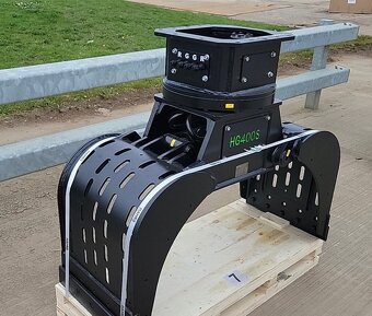 Sortýrovací drapák HG400S s rotátorem pro bagry 5-9t - 5